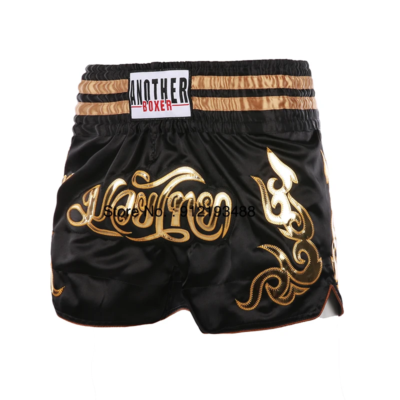 Muay Thai Shorts 2025 Thai Boxing Shorts Women Men Child Embroidery Kickboxing Training Pants Sanda Martial Arts Fight Equipment - Image 18