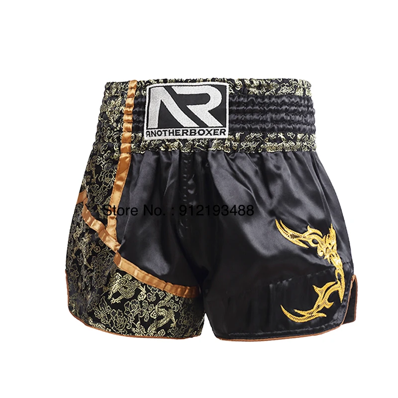 Muay Thai Shorts 2025 Thai Boxing Shorts Women Men Child Embroidery Kickboxing Training Pants Sanda Martial Arts Fight Equipment - Image 17