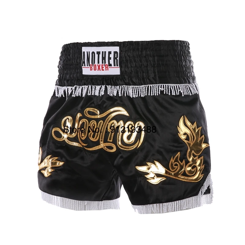 Muay Thai Shorts 2025 Thai Boxing Shorts Women Men Child Embroidery Kickboxing Training Pants Sanda Martial Arts Fight Equipment - Image 19