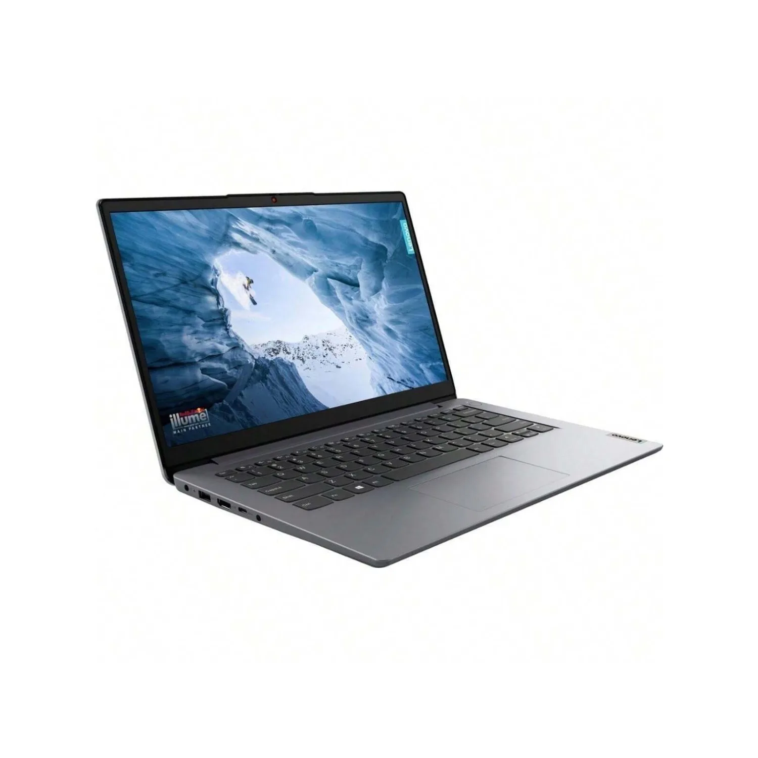 Lenovo 14" Business Laptop,Intel Celeron N4020,4GB RAM,384GB Storage(128GB eMMC+256GB SD Card),Cloud Grey - Image 3