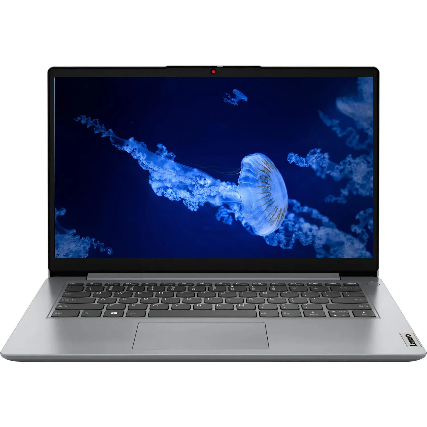Lenovo 14" Business Laptop,Intel Celeron N4020,4GB RAM,384GB Storage(128GB eMMC+256GB SD Card),Cloud Grey - Image 2