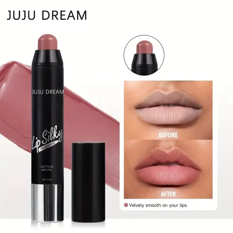 4 Pcs Brighten Lip Lipstick Moisturizing Water Light Solid Lip Gloss Glass Tea Russet Lip Glaze Tint Makeup Cosmetics Beauty - Image 6
