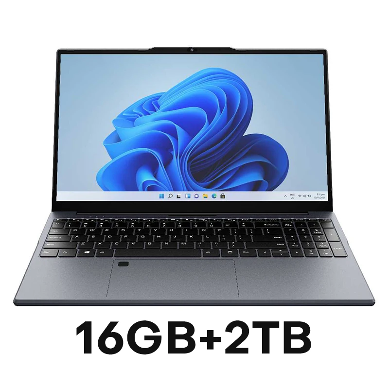 15.6" Ultra Slim Intel Core i7 6500U Laptop Computer Windows 11 16GB DDR4 1TB SSD Notebook PC Fingerprint Unlock Gaming Laptops - Image 8