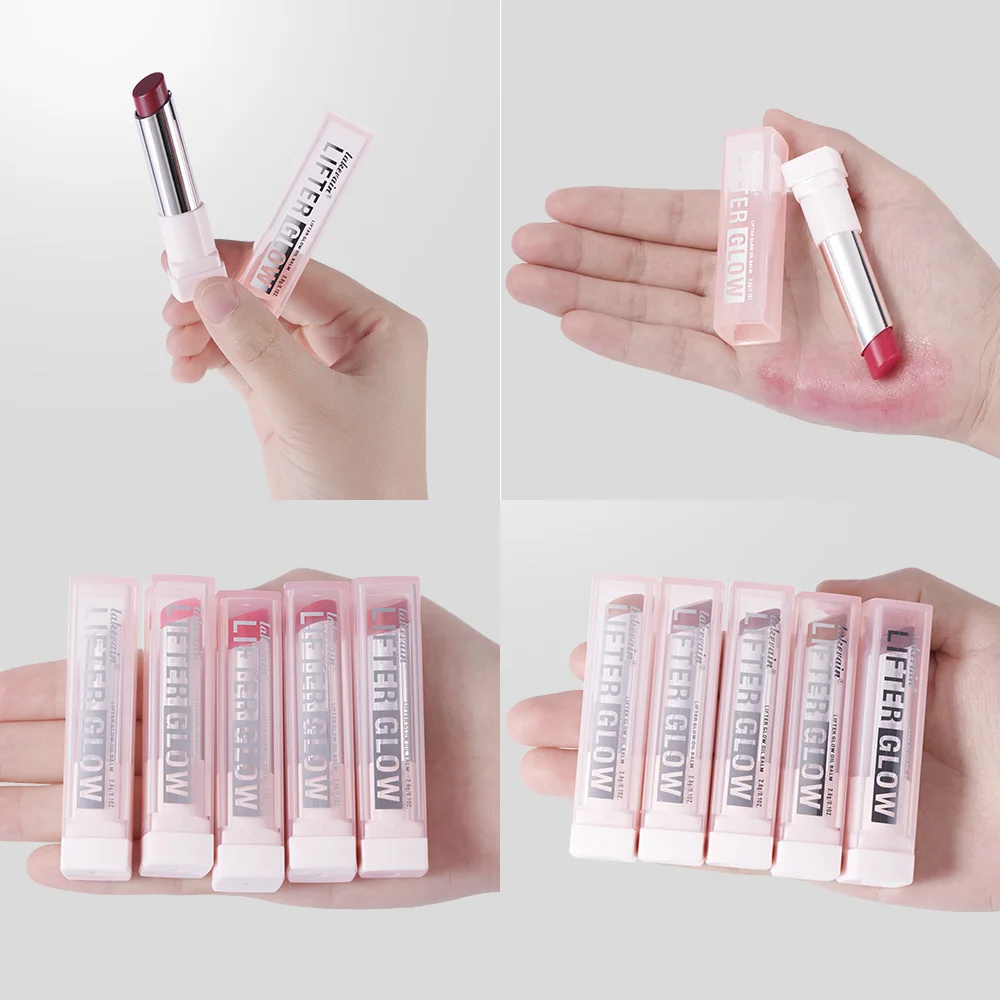 10Colors Lip Balm 24H Long Lasting Hydrating Improves Lips Lines Plump Lip Balm Glossy Glazed Moisturizing Skincare Products - Image 6
