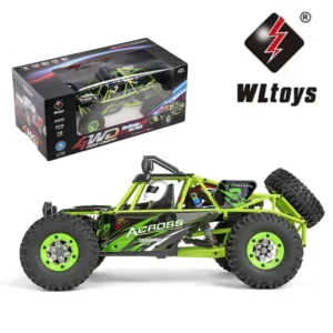 WLtoys US Local Stock 12427 RC Off-Road Car 1:12 4WD 50+KM/H High Speed 2.4G Remote Control Truck All Terrain Dirt Bike Boy Gift