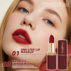 6-pack, Cream Lipstick, Easy-to-color Lipstick, Long-lasting Easy-to-color Moisturizing Lipstick, Creamy and Smooth Effect, Suit