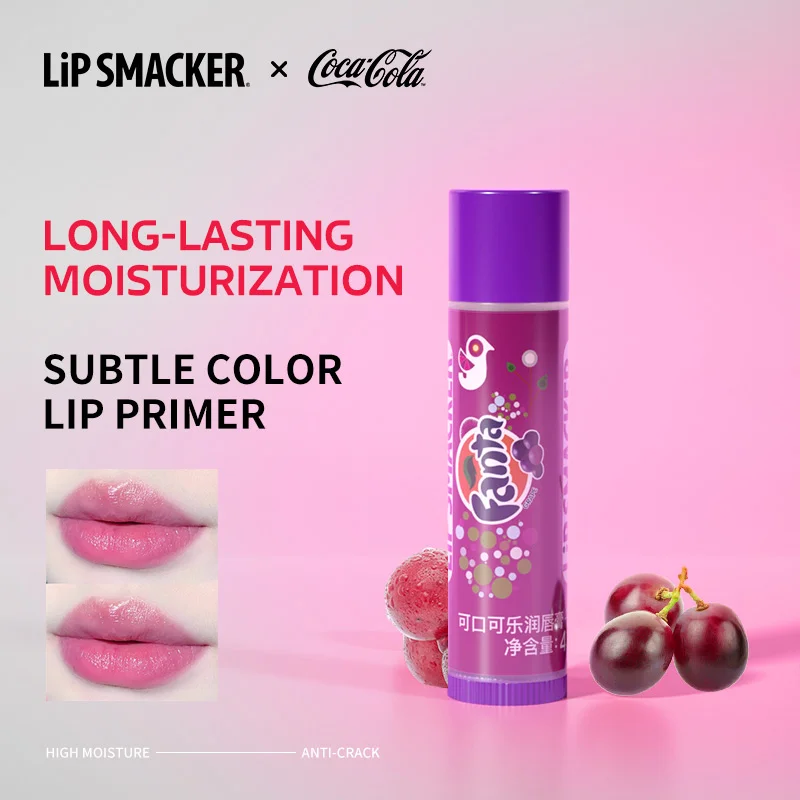 LiP SMACKER X CoCa Cola Collaborative Lip Balm for Autumn Winter Moisturizing Long-lasting Colored Lip Balm Christmas Gift - Image 5