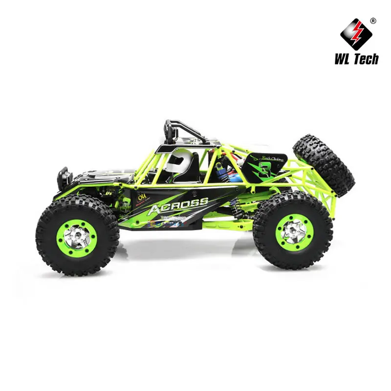WLtoys 12428 1:12 4WD RC Racing Car High Speed Off-Road Remote Control Alloy Climbing Truck LED Light Buggy Boys Toys Kids Gift - Image 5