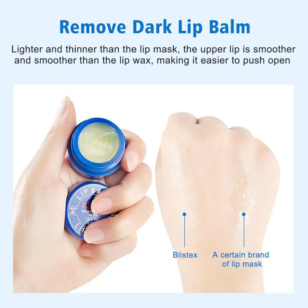 Remove Dark Lip Balm Lighten Melanin Lip Mask Exfoliating Fade Lip Line Dead Skin Moisturizing Brighten Repair Lip Care Product - Image 5