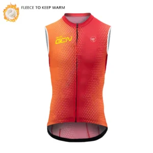 Winter Warm Sleeveless Cycling Vest RAUDAX GCN 2024 Winter Thermal Fleece Bicycle Vest MTB Riding Sport Warm Sleeveless Jerseys