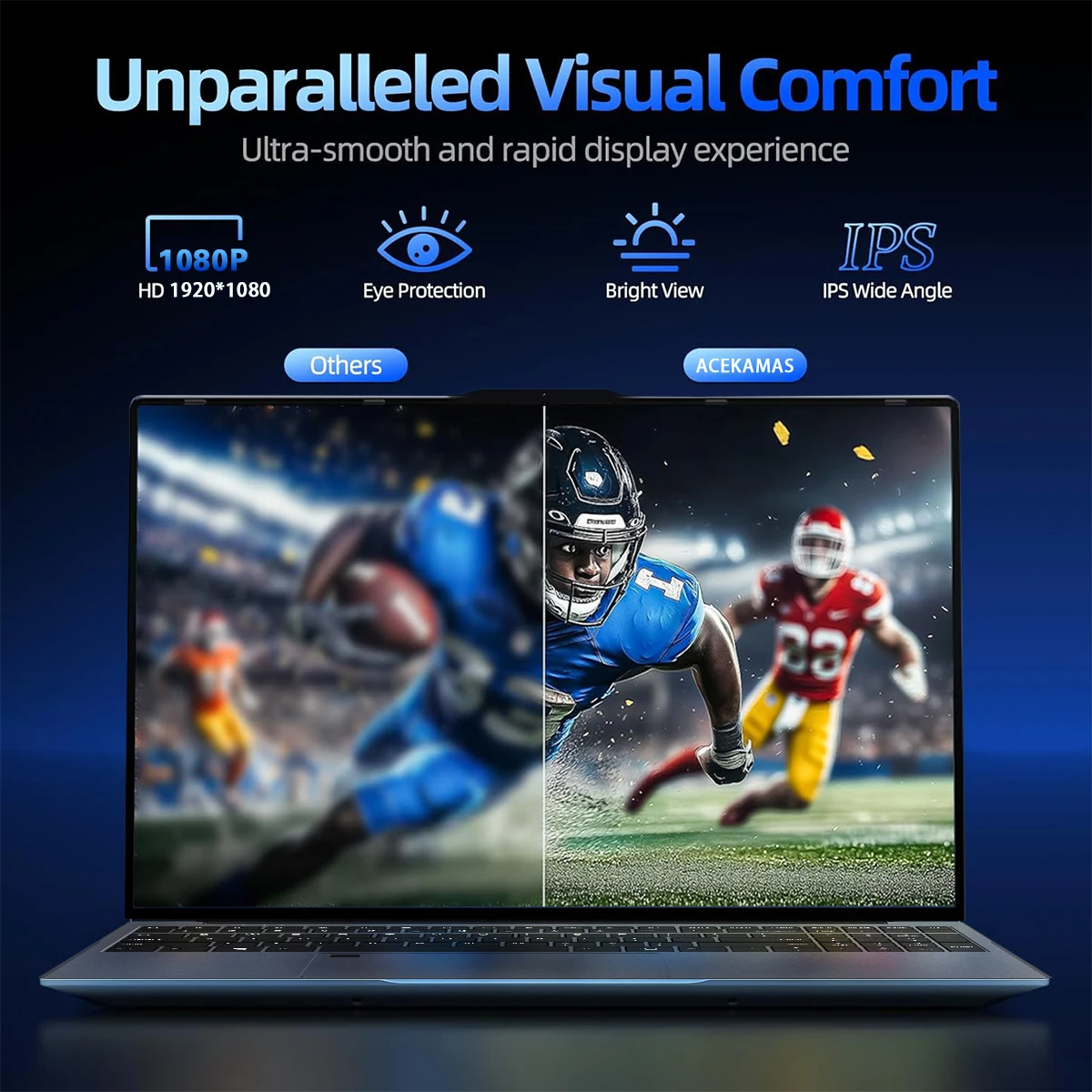 ACEKAMAS 2026 15.6" Intel Core i9 10980HK Laptop Computer Windows 11 Pro 16GB DDR4 1TB SSD Notebook PC Portable Laptops Gaming - Image 4