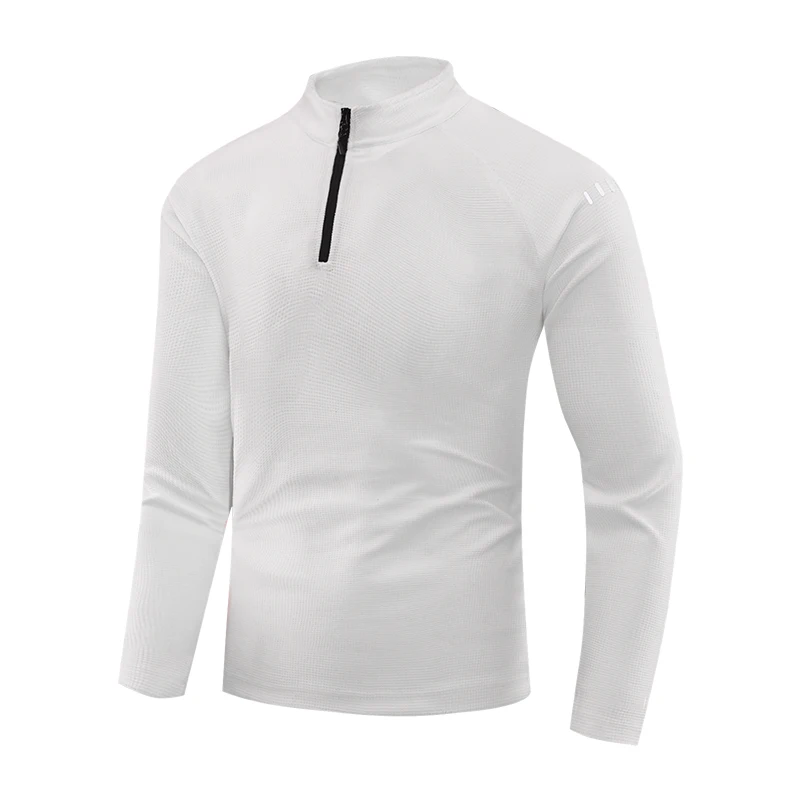 Running Long Sleeve T-shirt Reflective Men Sportswear Breathable Black Coat Gym Jogging Male Gym Fitness Spring Autumn Clothing - Image 7