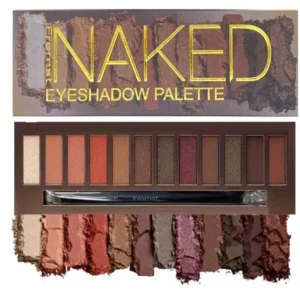 12-color eyeshadow palette, mirror packaging, pearlescent shimmer, stage makeup effect, long-lasting, easy to apply, waterproof