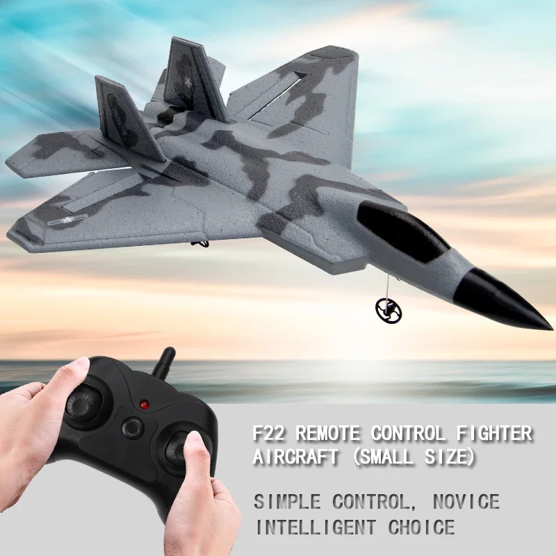 FX622 Remote Control Fighter | 3-Axis Gyro Self-Stable | Easy Throttle Control | Color Light | Kids Gift | EPP Plan Toy - Image 2