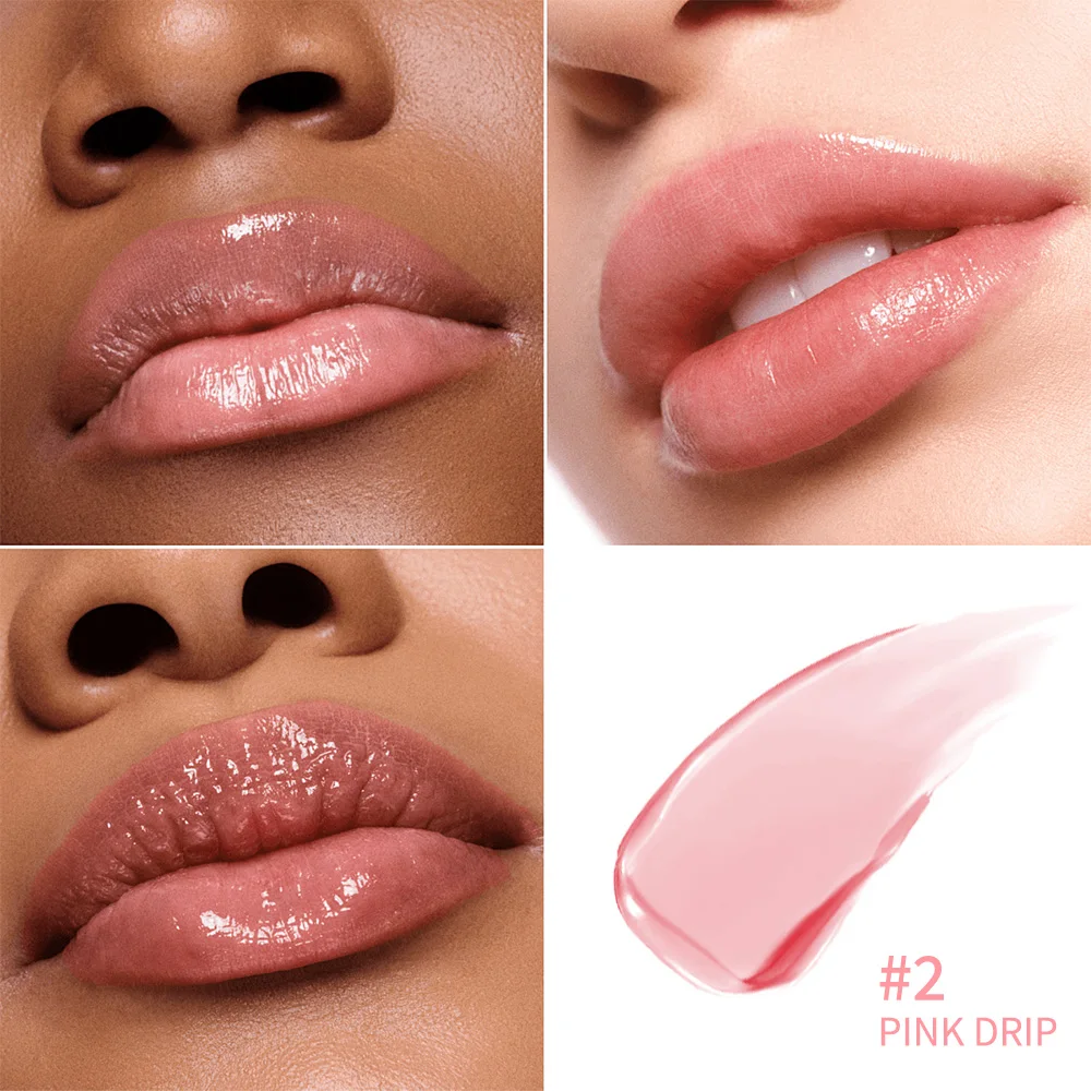 10Colors Lip Balm 24H Long Lasting Hydrating Improves Lips Lines Plump Lip Balm Glossy Glazed Moisturizing Skincare Products - Image 4