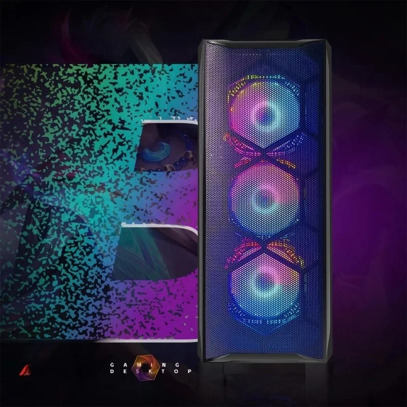 Gaming PC Desktop Computer, Core I7 up to 3.9 GHz, Radeon RX 580 8G, 16G RAM, 512G SSD, WiFi, Bluetooth 5.0, RGB. - Image 3