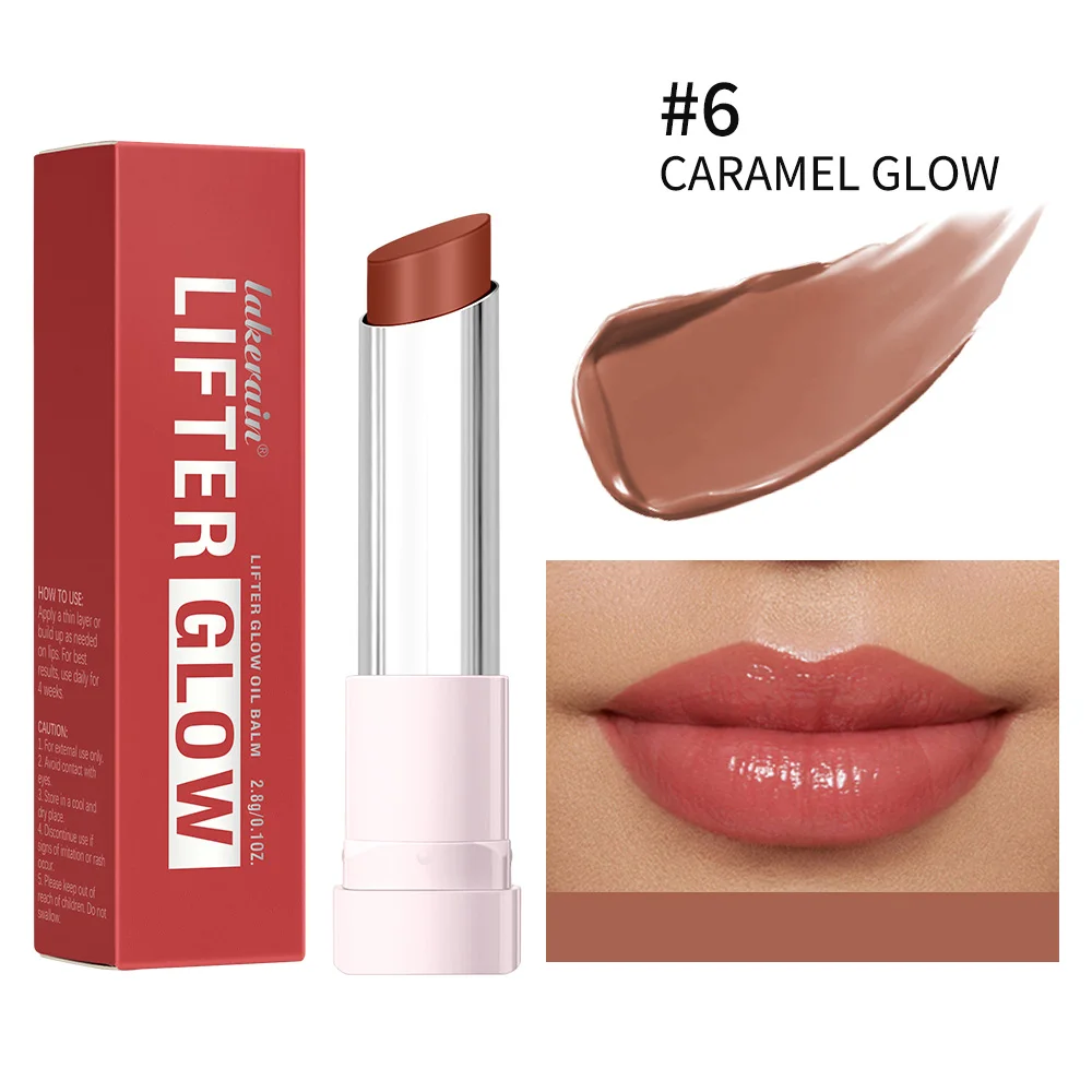 10Colors Lip Balm 24H Long Lasting Hydrating Improves Lips Lines Plump Lip Balm Glossy Glazed Moisturizing Skincare Products - Image 9