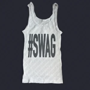 Aesthetic Vintage Women's Streetwear Tank Top Grunge Emo Girls Slim Punk Letter Print Cute Crop Tops Y2k Clothes Gothic Baby Tee