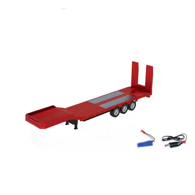 Huina 1501 RC Car 770S RC Alloy Tractor Truck 1/18 19CH 2.4G Engineering Trailer Truck with Light and Sound Toys for Boys Gifts - Image 12