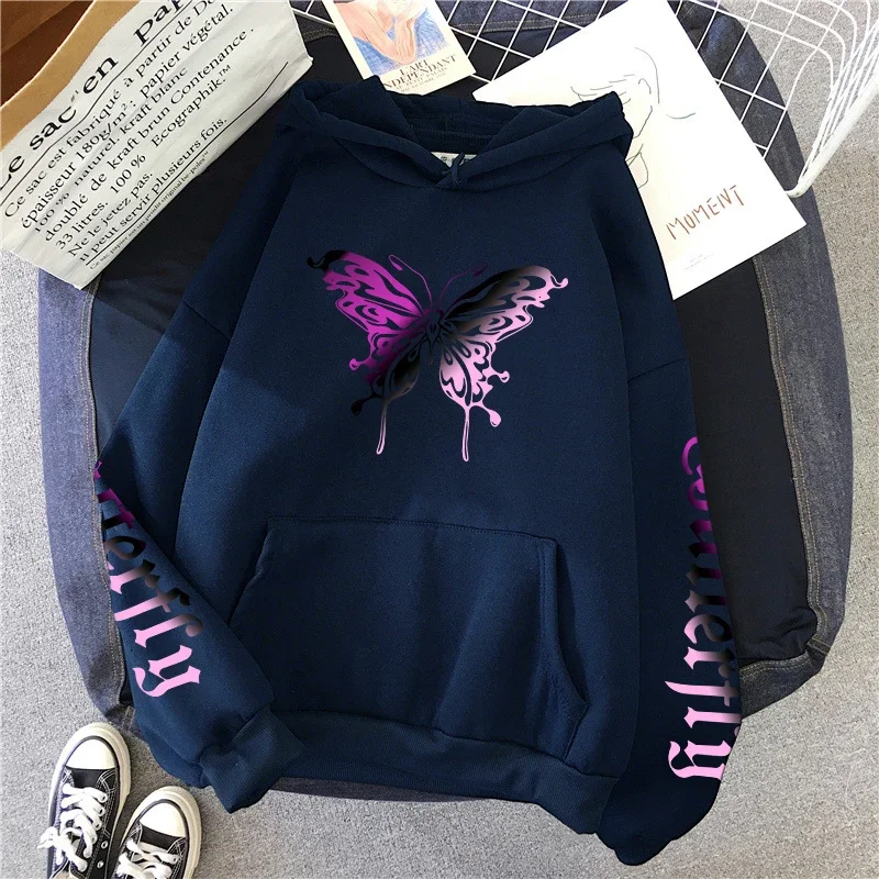 Women's Sweatshirt Printed Y2K Hoody Coat All Season Female Daily Casual Fashion Pullover Home Outdoor Comfort Hoodies - Image 3