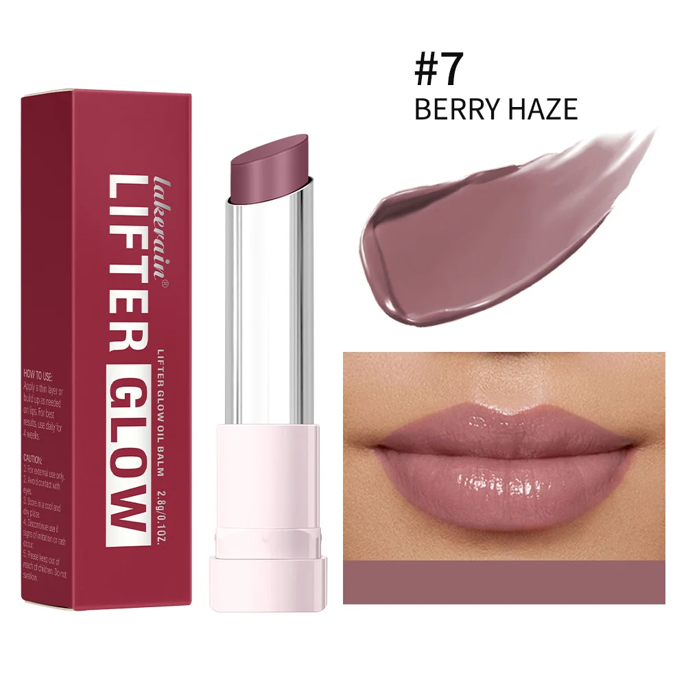 10Colors Lip Balm 24H Long Lasting Hydrating Improves Lips Lines Plump Lip Balm Glossy Glazed Moisturizing Skincare Products - Image 8