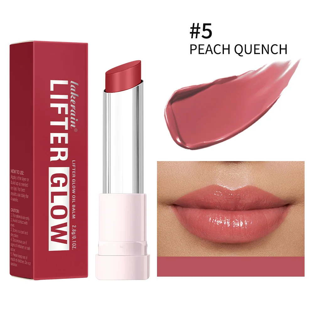 10Colors Lip Balm 24H Long Lasting Hydrating Improves Lips Lines Plump Lip Balm Glossy Glazed Moisturizing Skincare Products - Image 10