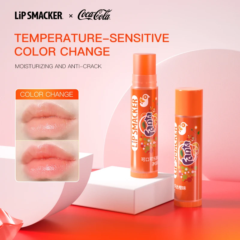 LiP SMACKER X CoCa Cola Collaborative Lip Balm for Autumn Winter Moisturizing Long-lasting Colored Lip Balm Christmas Gift - Image 6