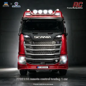 Huina 1501 2025 New Scania Remote Control Heavy Truck Trailer Model Traction Car Advanced High end Toy Children Adult