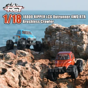 RGT 1/18 18800 RIPPER LCG Outrunner 4WD RTR Brushless RC Rock Crawler Electric Remote Control Model Car Adult Children Toys