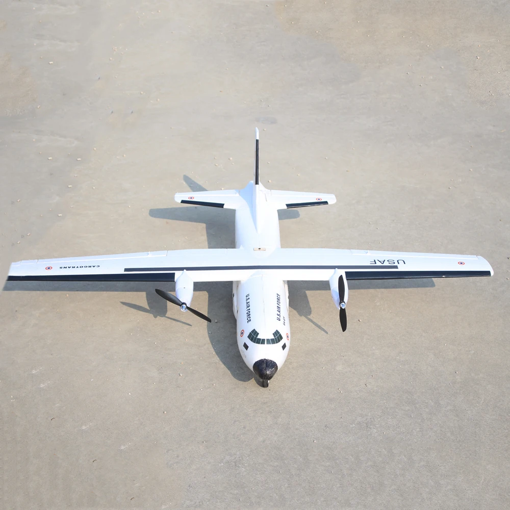 C-160 Cargotrans Twin Hercules 1120mm Wingspan EPOS Warbird Transport RC Airplane KIT/PNP - Image 4
