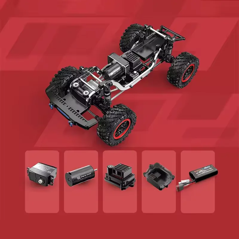 MJX 1:12 H12P Brushless High-Speed Remote Control Car Professional RC Climbing Car Four-Wheel Drive Off-Road Vehicle RTR - Image 6