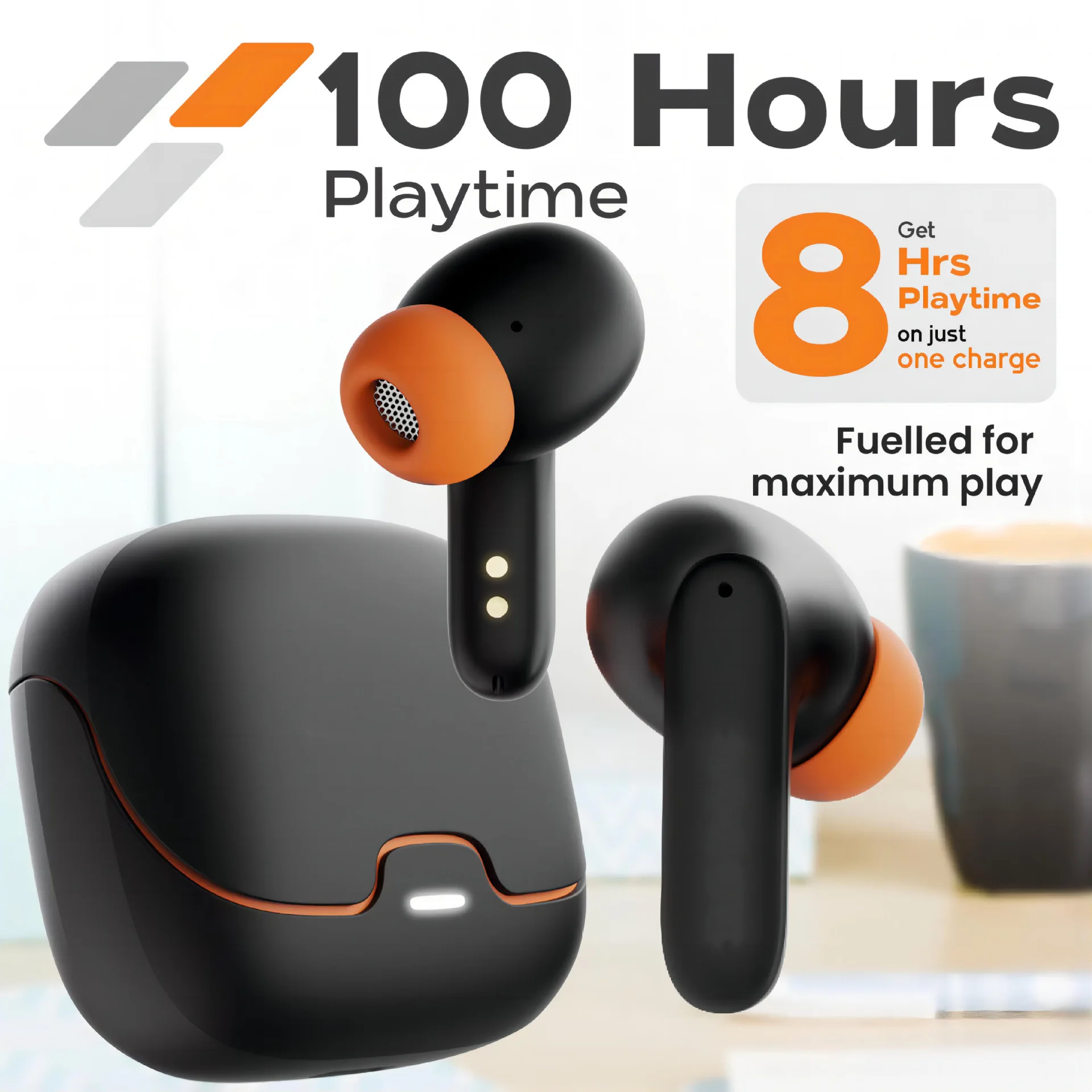 TWS Wireless Earphones 5.4 Bluetooth Ultra-low Latency Dual Microphone ENC Noise Cancelling in Ear Bluetooth Earphones - Image 7