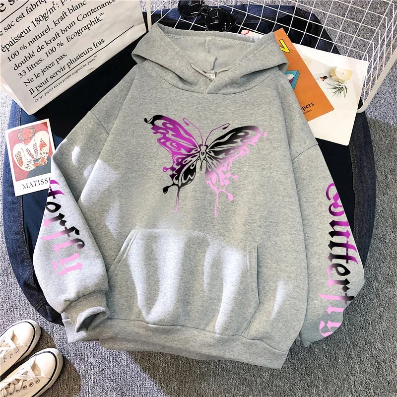 Women's Sweatshirt Printed Y2K Hoody Coat All Season Female Daily Casual Fashion Pullover Home Outdoor Comfort Hoodies - Image 6