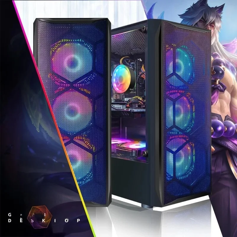 Gaming PC Desktop Computer, Core I7 up to 3.9 GHz, Radeon RX 580 8G, 16G RAM, 512G SSD, WiFi, Bluetooth 5.0, RGB. - Image 2