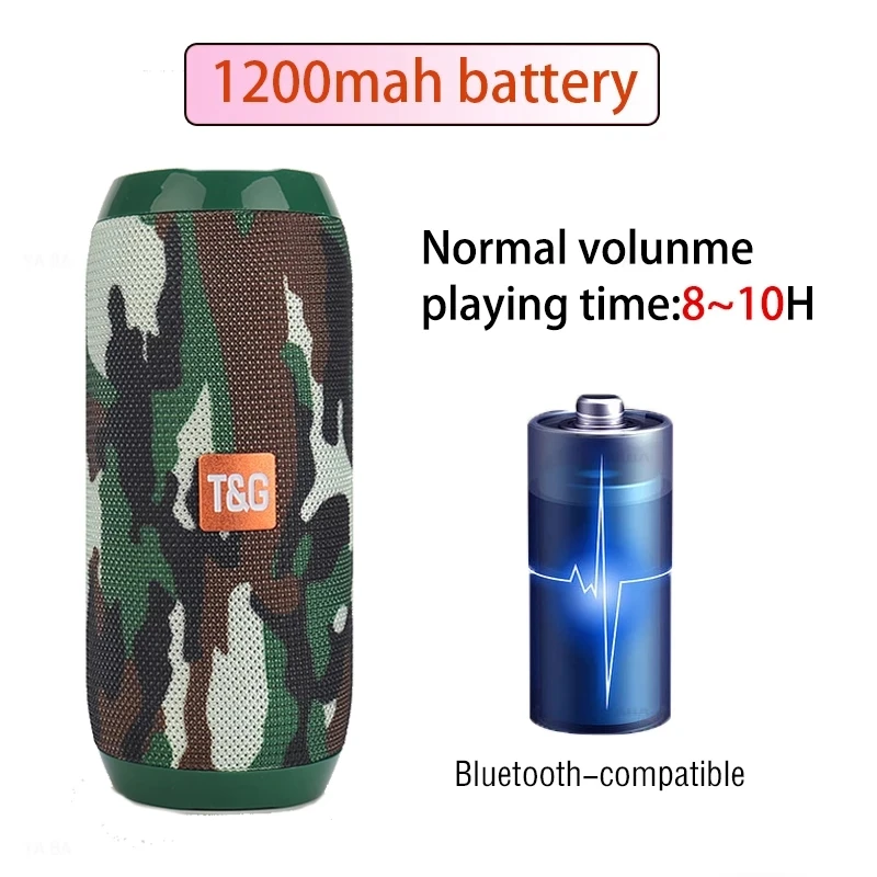 Wireless Portable Bluetooth Speaker Caixa De Som Blutooth Music Sound Box For Radio FM Subwoofer Blootooth Audio Hand Free Baffe - Image 2