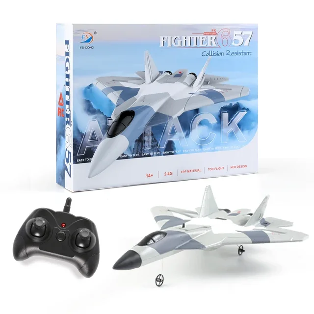 2.4G RC SU35 Fighter Plane FX620 EPP Foam Aircraft Glider LED Lights Remote Control Model Toy for Boys Children - Image 7