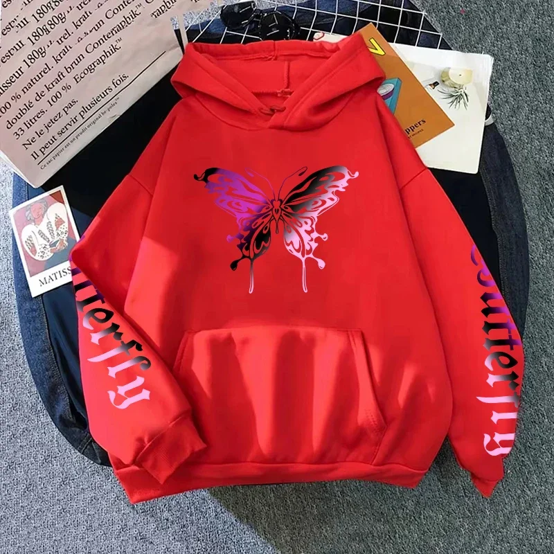 Women's Sweatshirt Printed Y2K Hoody Coat All Season Female Daily Casual Fashion Pullover Home Outdoor Comfort Hoodies - Image 7
