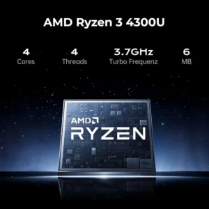 ACEMAGIC 15.6-inch AMD Ryzen 3 4300U Business Laptop 16GB DDR4 512GB SSD Slim Ultrabook 54.72Wh Long Battery Life FHD Display