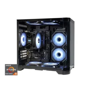 aotesier Gaming pc Desktop AMD Ryzen 5 5600GT 3.9GHz 16GB(8G*2) DDR4 3200 1T NVME SSD ARGB 7 Fans Win 11 Home pc Gamer Desktop C