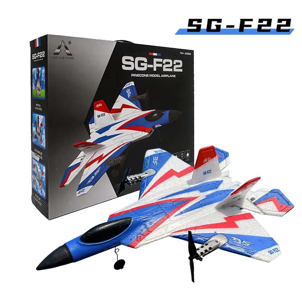 SG-F22 4K RC Airplane 3D Stunt Plane Model 2.4G Remote Control Fighter Glider Electric Rc Aircraft Toys For Children Adults - Image 6