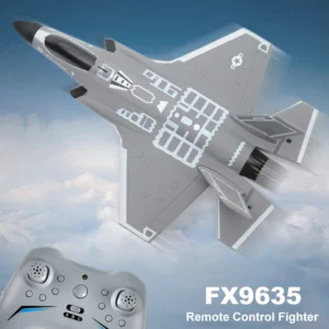 F35 RC Fighter Plane FX9635 2.4G 4CH Remote Control Jet Airplane Brushless Motor Flying Glider Model Toys for Adults Boys Gift