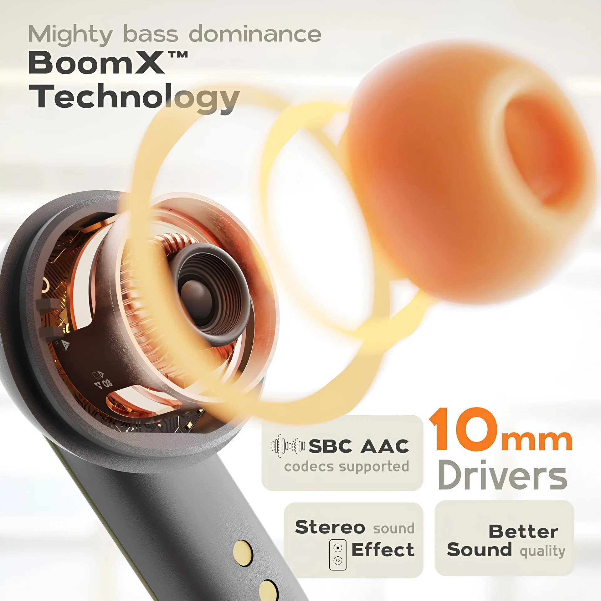 TWS Wireless Earphones 5.4 Bluetooth Ultra-low Latency Dual Microphone ENC Noise Cancelling in Ear Bluetooth Earphones - Image 5