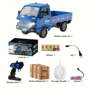 1:16/1:18 RC CAR Simulation Drift Climbing Truck Led Light Small Cargo Remote Control Electric Toy Model for Kids Gifts