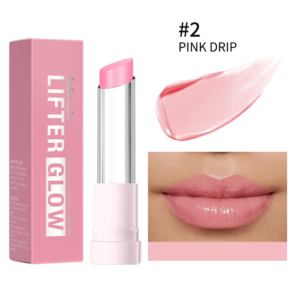 10Colors Lip Balm 24H Long Lasting Hydrating Improves Lips Lines Plump Lip Balm Glossy Glazed Moisturizing Skincare Products - Image 15