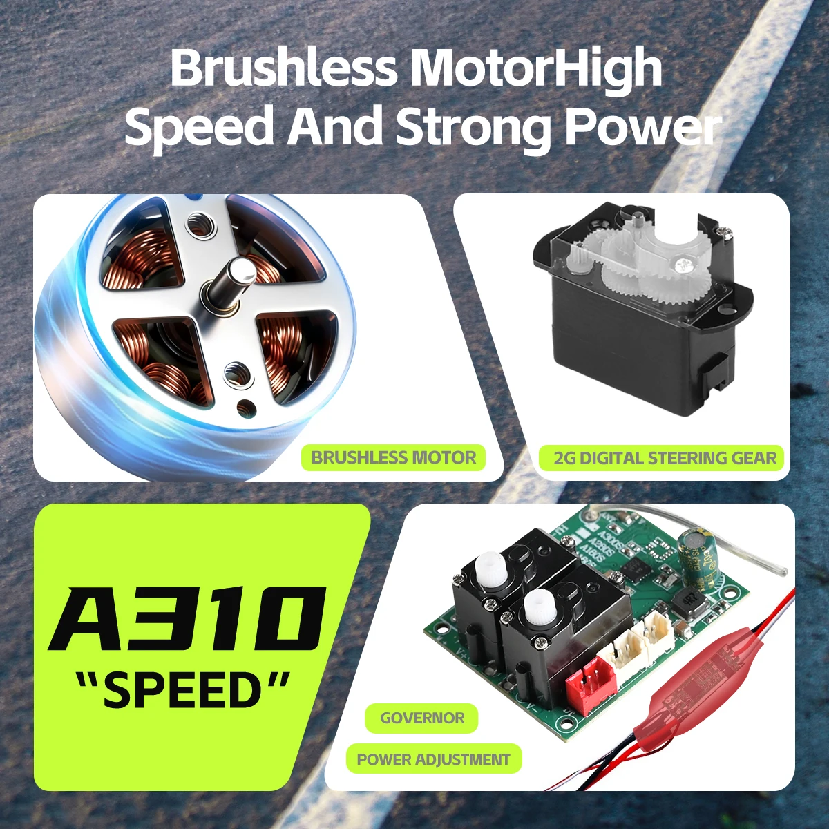 WLtoys Selects RC Aircraft Brushless Motor 3D/6G Angular Velocity Gyroscope Dual-Wing Four-Channel Aircraft Toy Gift - Image 6