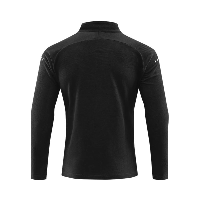 Running Long Sleeve T-shirt Reflective Men Sportswear Breathable Black Coat Gym Jogging Male Gym Fitness Spring Autumn Clothing - Image 3
