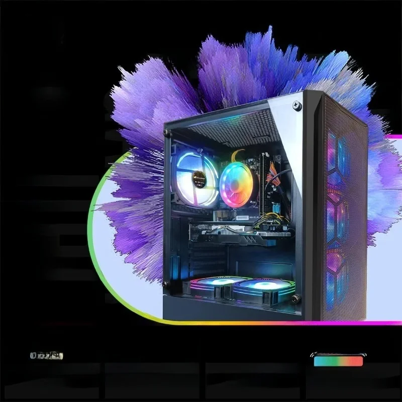 Gaming PC Desktop Computer, Core I7 up to 3.9 GHz, Radeon RX 580 8G, 16G RAM, 512G SSD, WiFi, Bluetooth 5.0, RGB. - Image 5