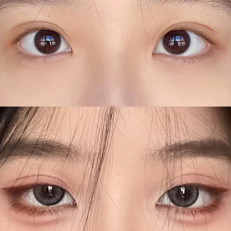Red Brown Monochrome Eyeliner Eyeshadow Powder Palette Silky Matte Chocolate Lying Silkworm Eyeliner Waterproof Aegyo-sal Makeup - Image 5