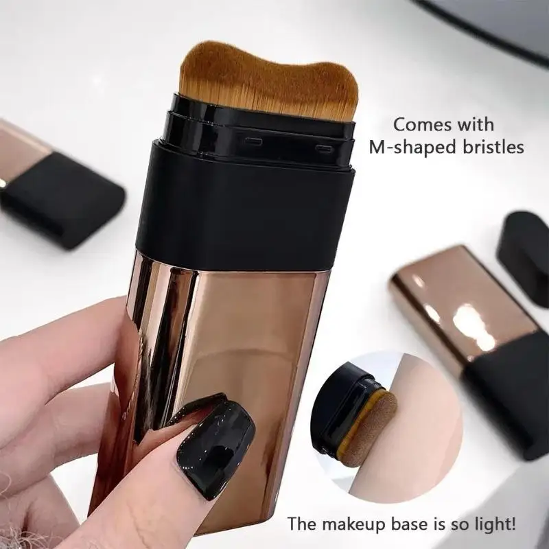 2-In-1 Concealer Foundation Stick Waterproof Sweatproof Full-Coverage Heavy-Duty Concealer Suitable For Skin Types(Dry, Oily) - Image 5