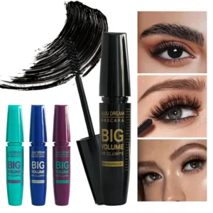 4D Black Mascara Thickening Waterproof And Slender Eye Black Lengthening, Curly, Thick, Natural, Easy to Apply, Long-Lasting